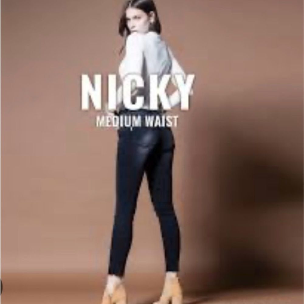 NEW Tiffosi  Womens Y2K Black Nicky Medium Waist Distressed Skinny Denim Jeans 6
